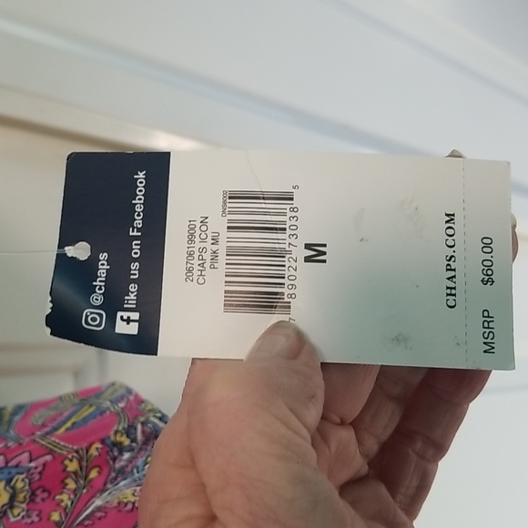 NWT Chaps "No Iron" Blouse - Picture 7 of 11